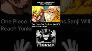 One Piece Fans, Are You Ready?! 🔥 Oda Confirms Sanji Will Reach Yonko Level! 👑🚀