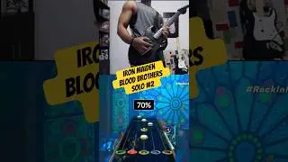 Blood Brothers Solo #2 - Iron Maiden | [Clone Hero] (Expert Guitar⭐) 🎸