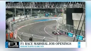 F1 race marshal job openings