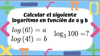 LOGARITMOS CAMBIO DE BASE