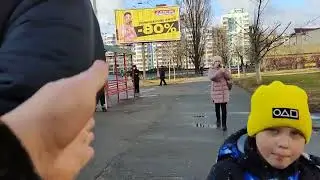 прогуляемся к метро Оболонь