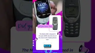 The iconic Nokia 3310