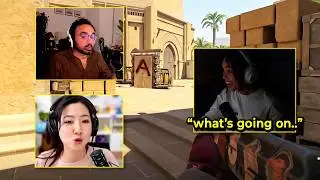 Valkyrae Catches FSLR Playing Without Her... (again)