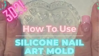 How to use | Silicone Nail Art Mold | Nailboxy | February ❤️ | Gel Polish | Decals