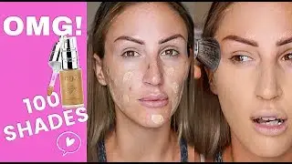 NEW!!  PUR COSMETICS LOVE YOUR SELFIE FOUNDATION FIRST IMPRESSIONS & REVIEW