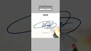 Khan signature style
