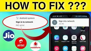 How to Fix Sign in Network Error in Android Mobile | Sign in to network problem solved 2020