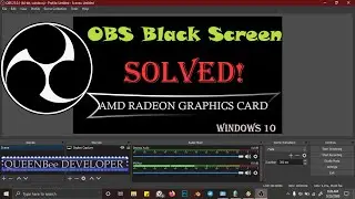 [SOLVED] fix black or blank screen OBS Studio Windows 10 2021