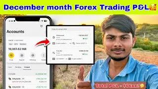 My One Month Forex Trading P&L😍|Funded account Payout|Real capital P&L|My Forex Trading strategy?￼