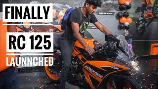 KTM RC 125 LAUNCH EVENT | KTM THANE | SHORT REVIEW AND ON ROAD PRICE
