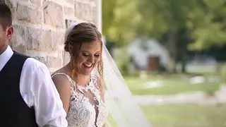 Couple did NOT want a First Look so they did 1st Touch + Vows! | St Louis MO Wedding Videographer