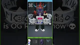 Bro thinks he can fit into Classic OG Roblox 💀  #roblox