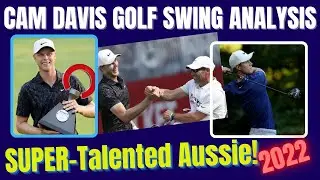Cam Davis Golf Swing ( Analysis 2022 )
