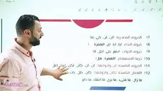 الحصة التأسيسية السابعة - لمادة اللغة العربية لجميع الفروع مع الأستاذ امير صوالحة توجيهي 2008 فلسطين