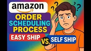 Amazon Easy Ship vs Self Ship &ndash; Amazon Seller Confusion Clear!📦 Self Ship Order Aa Gaya Ab Kya Kre ?