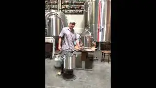 Piloting the 20th Anniversary beer