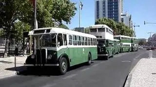 Vintage buses CCFL Lisbon Portugal 17th July 2010 Joao Marques.wmv