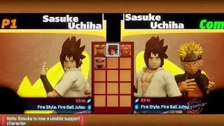 Best Fighting Game In Dreams? - Naruto Ultimate Ninja Storm Inspired Level