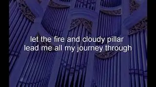 guide me o thou great jehovah organ karaoke with lyrics