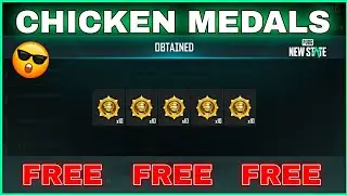 FREE CHICKEN MEDALS PUBG NEW STATE | HOW TO GET FREE CHICKEN MEDALS NEW STATE MOBILE Juniorgaming