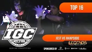 [IGC2015] Jest vs Rhapsode - Legends Top 16 Match [EmazingLights.com]