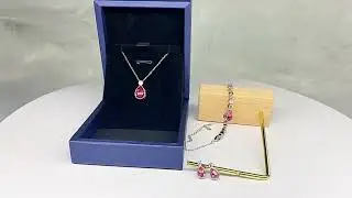 Chic / Beautiful Sky Blue Sterling Silver Crystal Prom Accessories Necklaces 2023