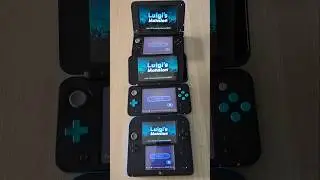 Luigi's Mansion- Nintendo 3DS XL vs New 2DS XL vs 2DS Speed Comparison