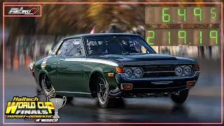 1974 Toyota Celica 2JZ Turbo - Kanian Racing 6.49 @219mph New Record at World Cup Finals 2024