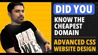 Did you know the Cheapest Domain | Advanced CSS for Website Design | HTML HERO | Part 2