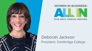 2019 Academy of Distinguished Bostonians - Deborah Jackson - Greater Boston Chamber of Commerce