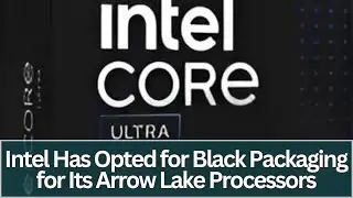 Intel Goes Black #news #intel #black #cpu #unlocked #arrowlake @3DGAMEMAN