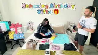 Unboxing Birthday Gifts 🎁 