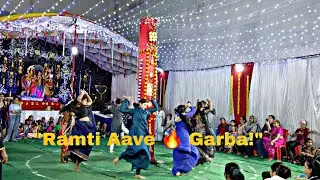 ⭐ Ramti Aave | High Energy Garba Dance Performance | Navratri Special 2025