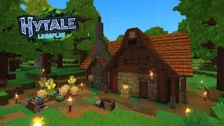 Hytale Relaxing Longplay 🌿 Cozy Medieval Cottage House | No Commentary