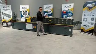 Une machine profileuse de lame de rideau m&eacute;tallique g&eacute;n&eacute;ralement est con&ccedil;u de 6 parties