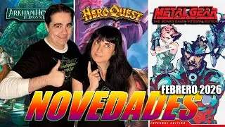 Las NOVEDADES en JUEGOS de mesa de FEBRERO 2026