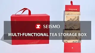 Multi-functional Tea Storage Box #packaging_design #boxdesign #teapackaging