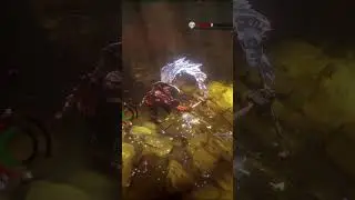 Parrying INVISIBLE Warrick (Torn Abomination bounty) #NoRestForTheWicked #soulslike #arpg
