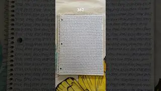 Page 362 of Counting & Writing Challenge #art #numbers #discipline #challenge #writing #writer