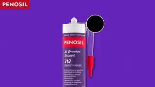 Stogo sandarinimas su PENOSIL All Weather Sealant 919 atspariu vandeniui hermetiku