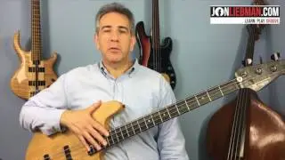 Free bass lesson from Jon Liebman: Funk/Slapping groove