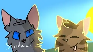 Rainkit and Crookedkit Speedpaint REDO