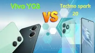 Techno Spark 20 pro VS Vivo Y03 #review