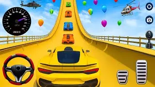 Mega Ramp Monster Car Racing 3D - Extreme Car Stunts - Android Gameplay