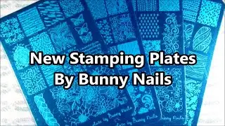 New Stamping Plates By Bunny Nails