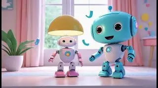 O Beb&ecirc; Rob&ocirc; Perdeu o Seu Bip de Bom Dia | Can&ccedil;&otilde;es Infantis e Rimas para Crian&ccedil;as
