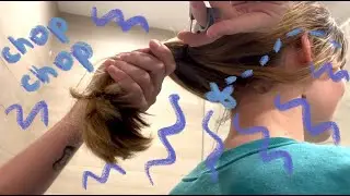saacha's shaved head