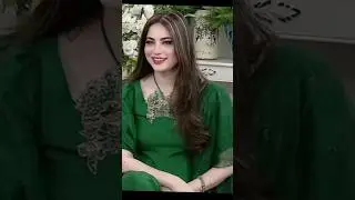 Pakistani actress in green dress #fashion #beautiful #shortsvideo