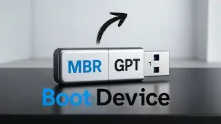 MBR или GPT при создании загрузочного USB-устройства Windows