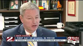 First day of school in pryor